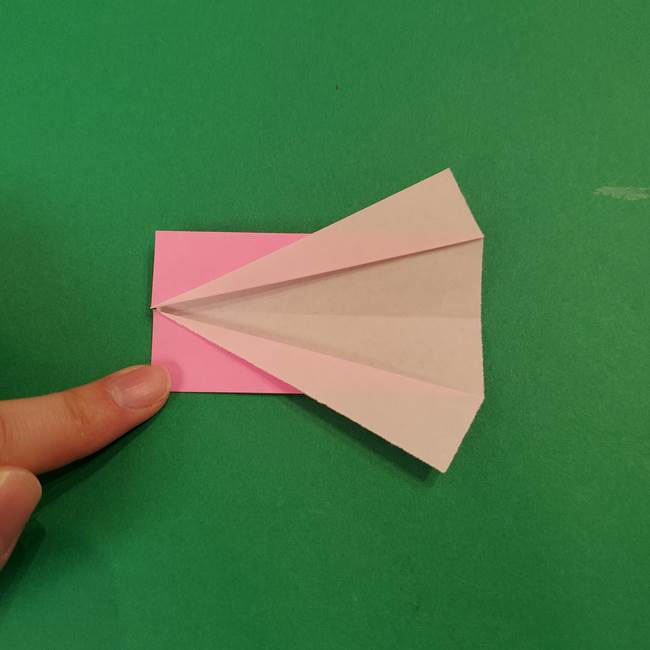鬼滅の刃 折り紙のはなこの折り方作り方3(5)