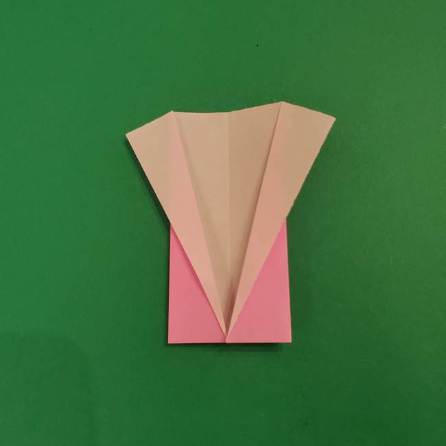 鬼滅の刃 折り紙のはなこの折り方作り方3(6)