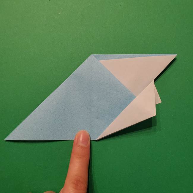 ポケモンの折り紙 インテレオンの折り方作り方は簡単 折り図つきで紹介 子供と楽しむ折り紙 工作