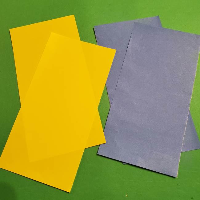 ミニオンズの折り紙の折り方 平面 簡単な作り方でボブとケビンを作ったよ 子供と楽しむ折り紙 工作