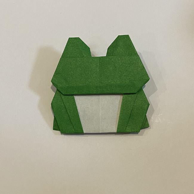 跳ねないカエル 折り紙一枚で可愛い 折り方作り方を折り図 動画つきで紹介 子供と楽しむ折り紙 工作