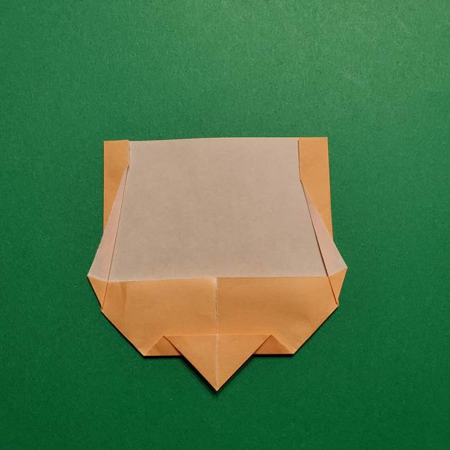 きめつのやいば よりいちの折り紙の折り方・作り方1顔(8)