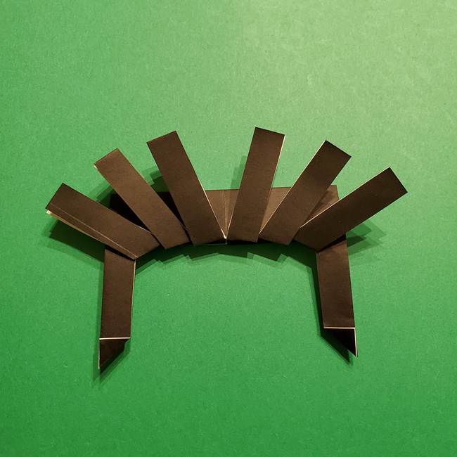 きめつのやいば よりいちの折り紙の折り方・作り方2髪(16)