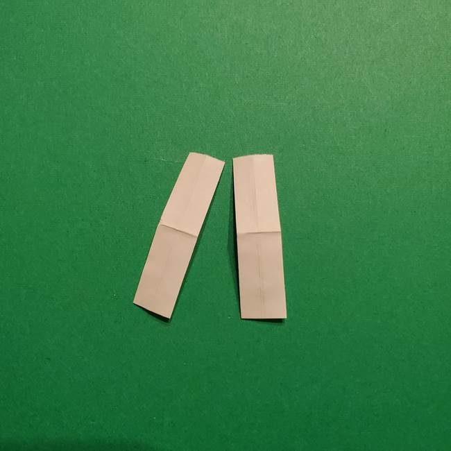 きめつのやいば よりいちの折り紙の折り方・作り方3耳飾り(7)