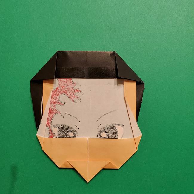 きめつのやいば よりいちの折り紙の折り方・作り方6調整(3)