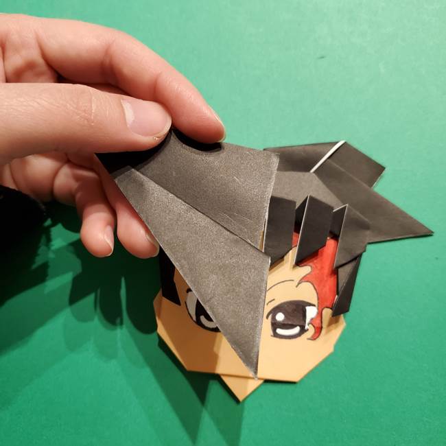 きめつのやいば よりいちの折り紙の折り方・作り方6調整(8)