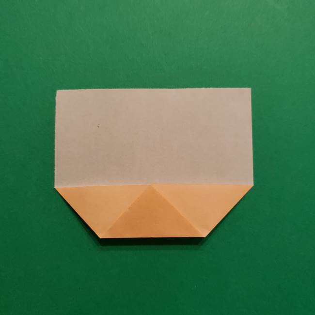 はがねづかの折り紙の折り方・作り方1顔(4)
