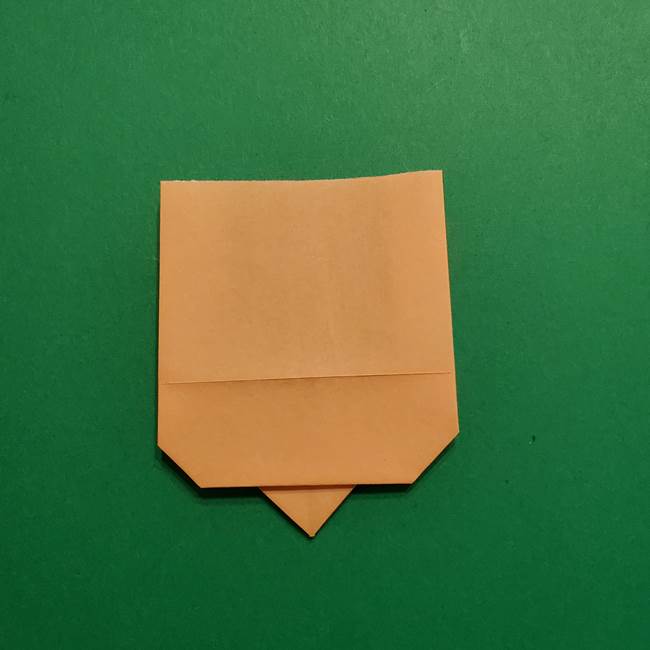 はがねづかの折り紙の折り方・作り方1顔(7)