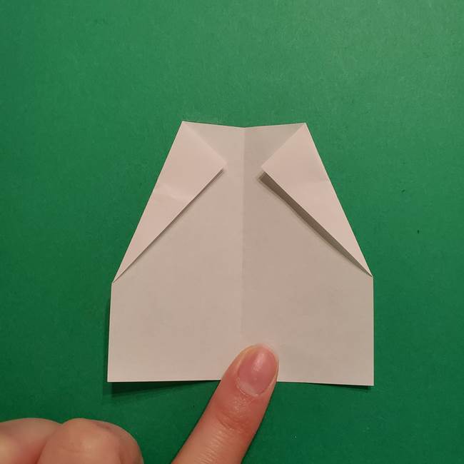 はがねづかの折り紙の折り方・作り方2手拭い(4)