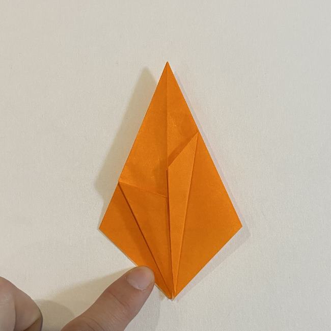 カタツムリの折り紙 リアルで立体的な折り方作り方 (22)