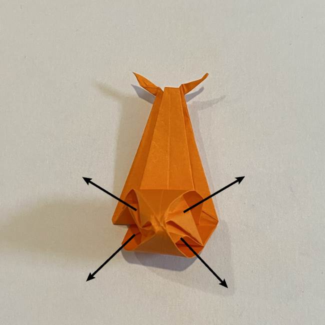 カタツムリの折り紙 リアルで立体的な折り方作り方 (50)