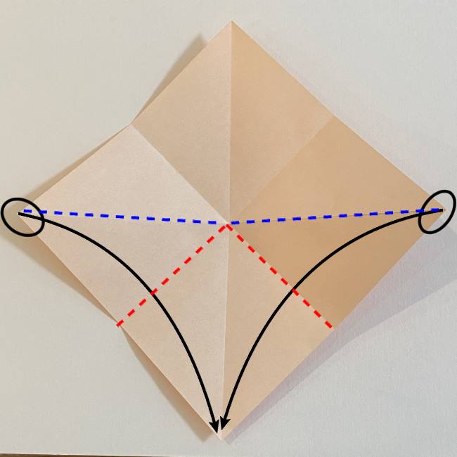 カタツムリの折り紙 リアルで立体的な折り方作り方 (6)