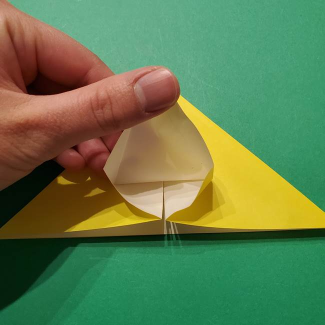 サルノリの折り紙の意外と簡単な作り方折り方(16)