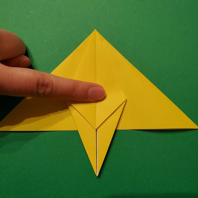 サルノリの折り紙の意外と簡単な作り方折り方(20)