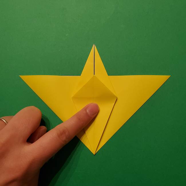 サルノリの折り紙の意外と簡単な作り方折り方(21)