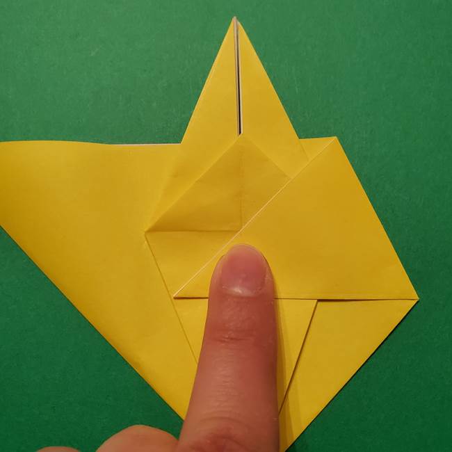サルノリの折り紙の意外と簡単な作り方折り方(22)