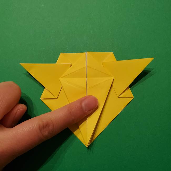 サルノリの折り紙の意外と簡単な作り方折り方(26)