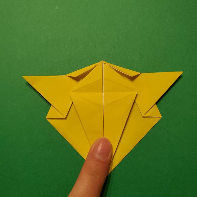 サルノリの折り紙の意外と簡単な作り方折り方(27)