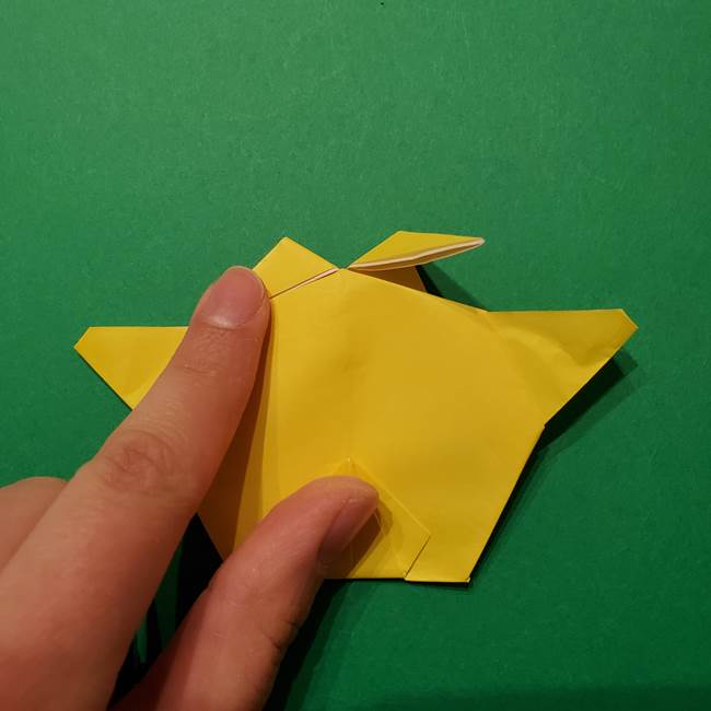 サルノリの折り紙の意外と簡単な作り方折り方(37)