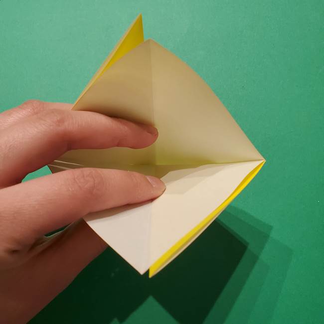 サルノリの折り紙の意外と簡単な作り方折り方(8)