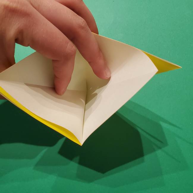 サルノリの折り紙の意外と簡単な作り方折り方(9)