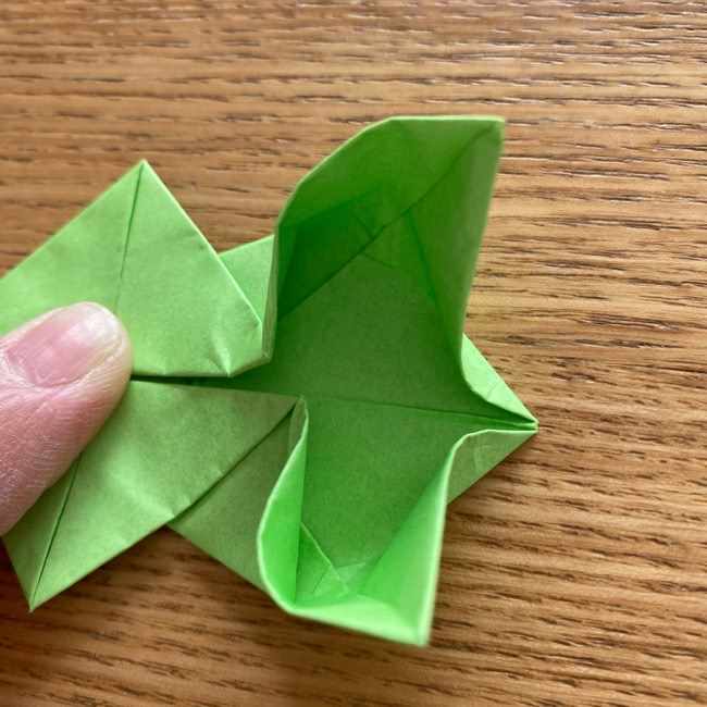 スプラ トゥーン イカの折り紙 簡単な作り方折り方 (14)