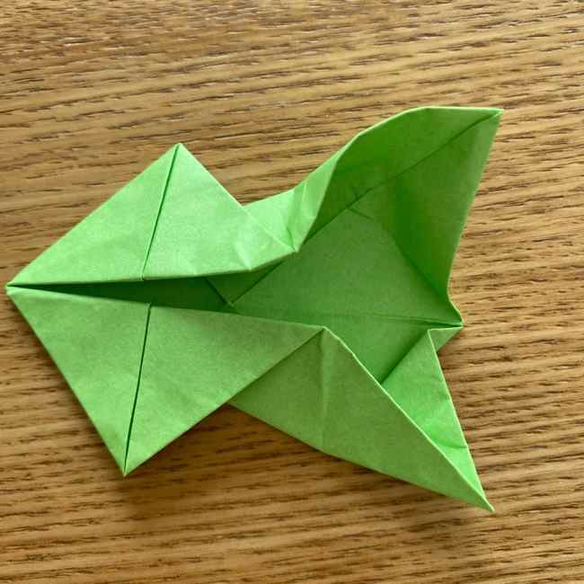 スプラ トゥーン イカの折り紙 簡単な作り方折り方 (15)