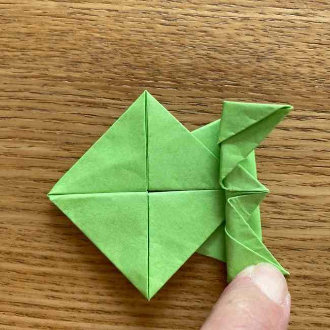 スプラ トゥーン イカの折り紙 簡単な作り方折り方 (19)