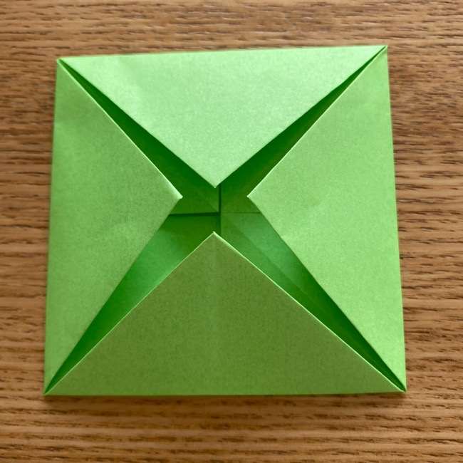 スプラ トゥーン イカの折り紙 簡単な作り方折り方 (5)