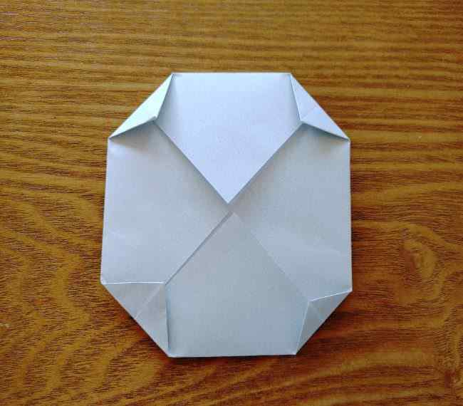 トーマスのメダルの折り紙＊作り方折り方 (6)