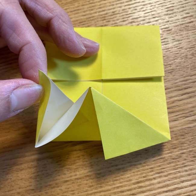 ピカチュウの指人形の折り紙＊折り方作り方 (10)