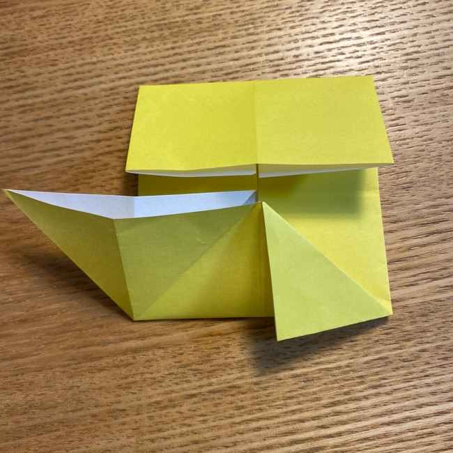 ピカチュウの指人形の折り紙＊折り方作り方 (11)