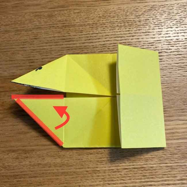 ピカチュウの指人形の折り紙＊折り方作り方 (17)