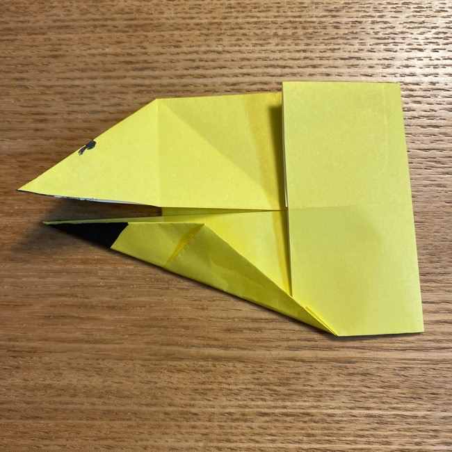 ピカチュウの指人形の折り紙＊折り方作り方 (18)