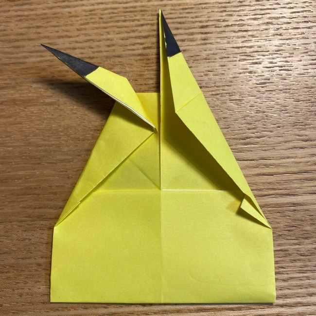 ピカチュウの指人形の折り紙＊折り方作り方 (20)