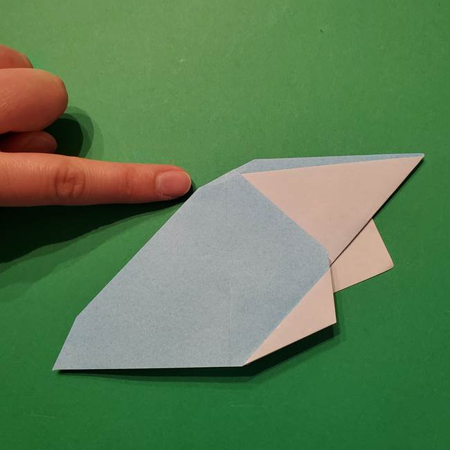 ポケモン 折り紙のインテレオン＊折り方作り方(30)