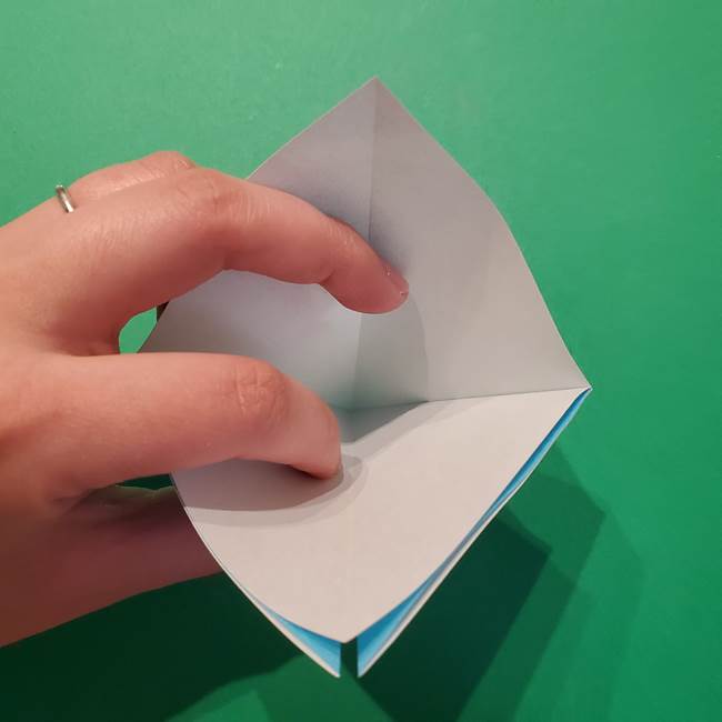 ポケモン 折り紙のインテレオン＊折り方作り方(6)