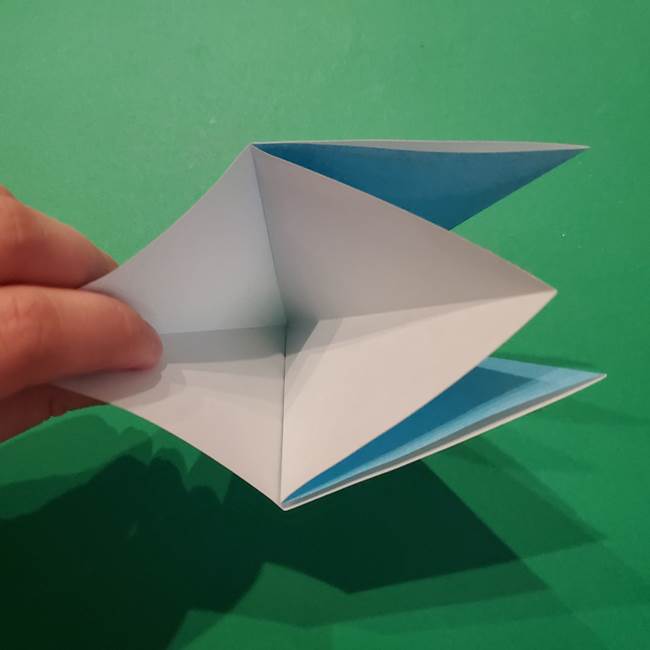 ポケモン 折り紙のインテレオン＊折り方作り方(7)