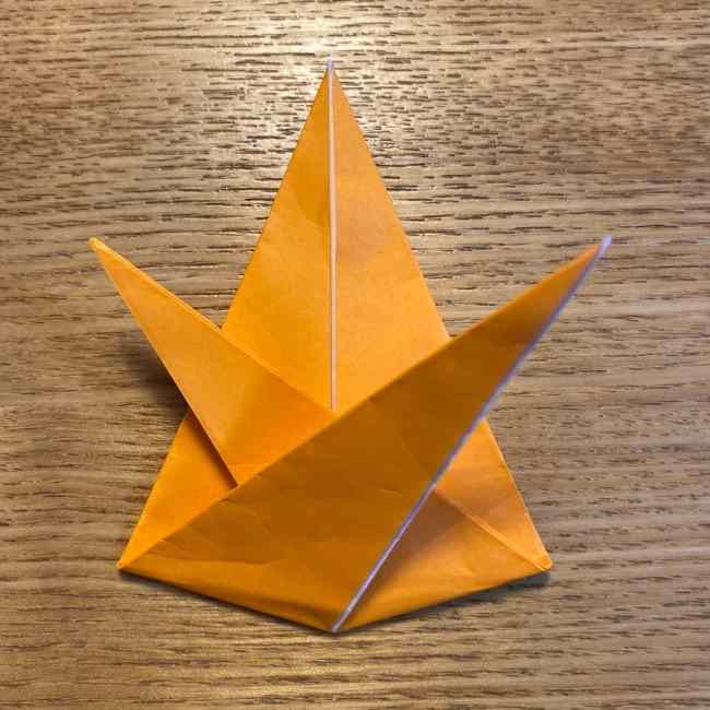 ポケモン 折り紙のポカブ 折り方作り方 (15)