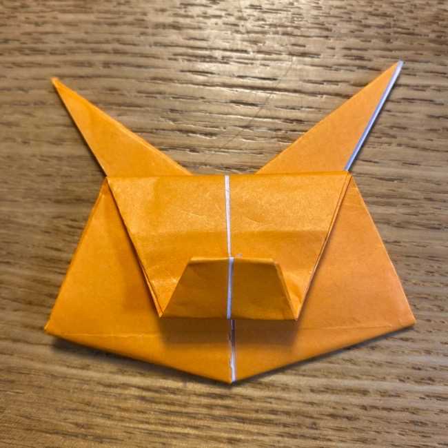ポケモン 折り紙のポカブ 折り方作り方 (19)