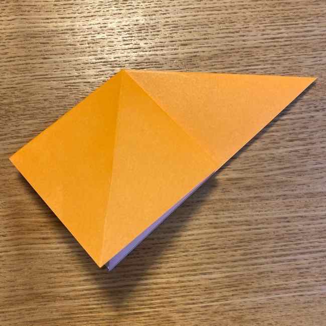 ポケモン 折り紙のポカブ 折り方作り方 (4)