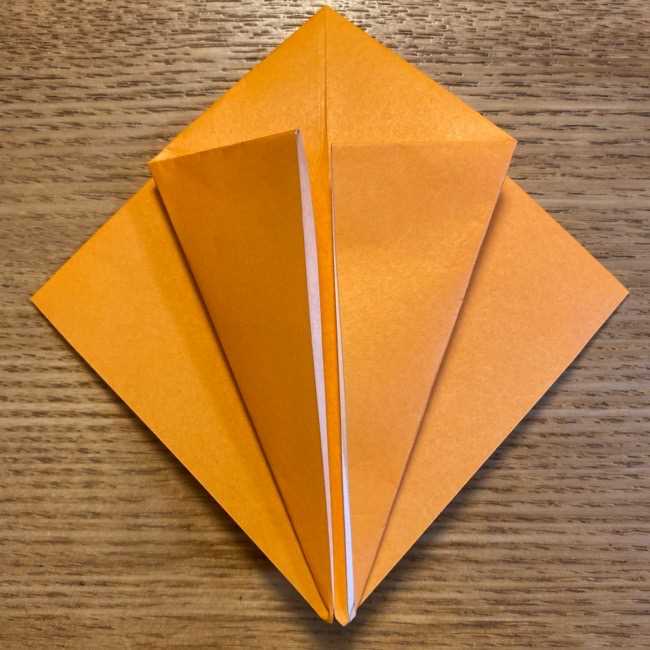 ポケモン 折り紙のポカブ 折り方作り方 (7)