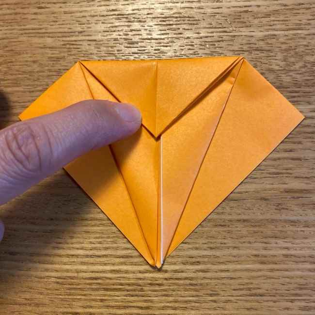 ポケモン 折り紙のポカブ 折り方作り方 (8)
