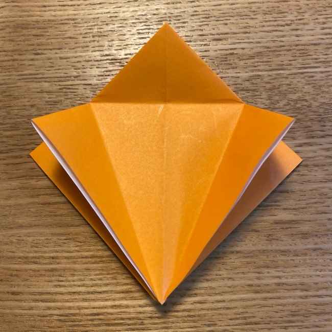 ポケモン 折り紙のポカブ 折り方作り方 (9)