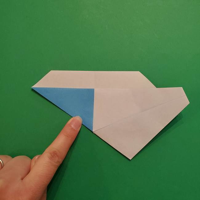 ポケモンの折り紙 メッソンの折り方・作り方(10)