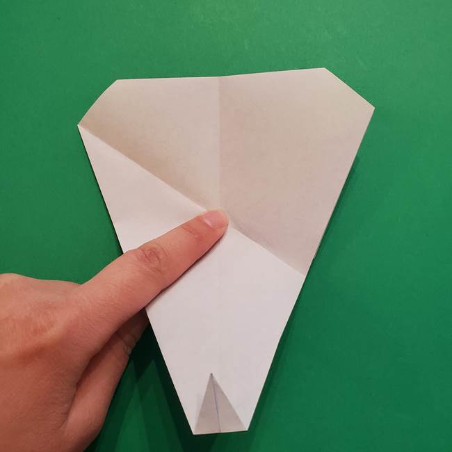 ポケモンの折り紙 メッソンの折り方・作り方(11)