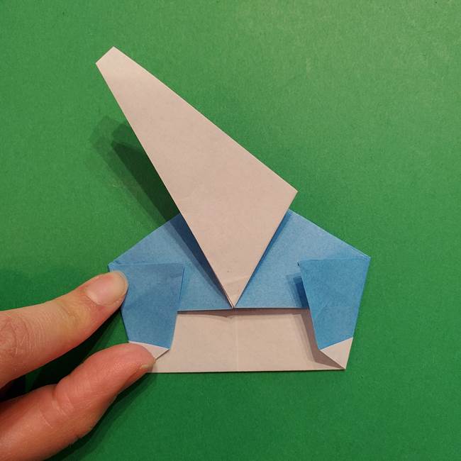 ポケモンの折り紙 メッソンの折り方・作り方(18)
