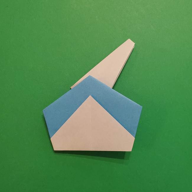 ポケモンの折り紙 メッソンの折り方・作り方(19)