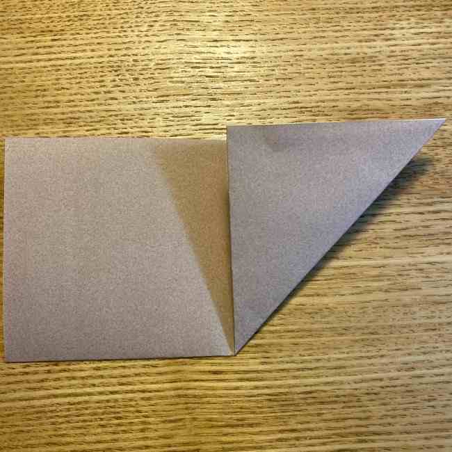 ポケモンの折り紙 モクローの折り方作り方 (4)