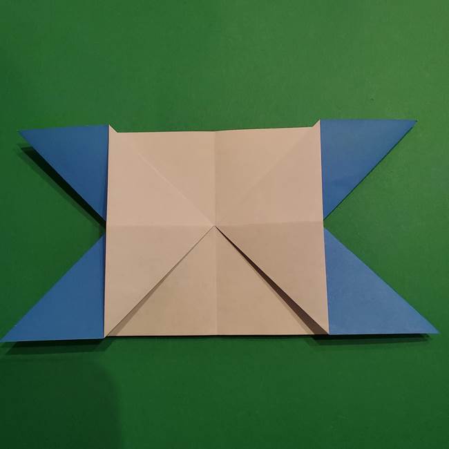 ポケモンの折り紙 リオルの折り方作り方(14)